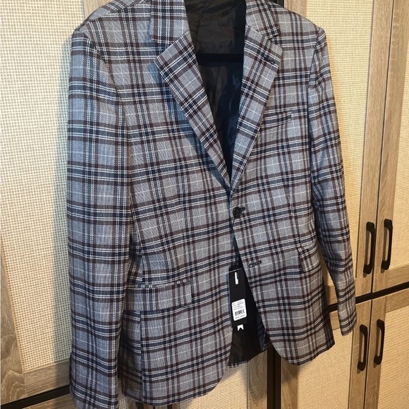 Elie Balleh Made in Italy Men’s Blazer Size Large (42-44) - Picture 4 of 11